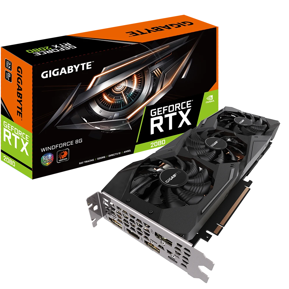 Gigabyte GeForce RTX 2080 WINDFORCE  8G
